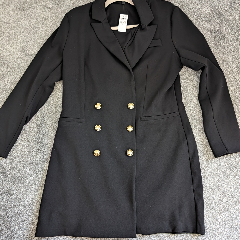 Express Black Mini Dress